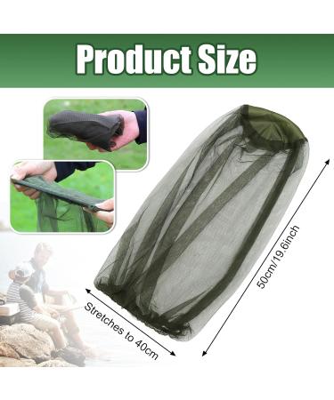 Mesh Head Nets 2 Pcs Mosquito Head Net Face Mesh Cover for Outdoor Activities Hiking Fishing Hunting Camping Backpacking (Green) - Buy Online on SooperMarket.com