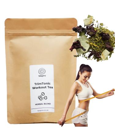 Teapro TrimTonic Workout Tea | Natural Herbal Tea Blend | Fitness & Detox Loose Leaf Tea (30g)