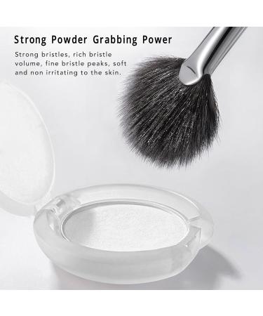 Verdant Touch Fan Makeup Brush Fan Highlighter Brush for Loose Powder and Blush Multipurpose Soft Bristles Fan Shaped Makeup Brush - Buy Online on SooperMarket.com