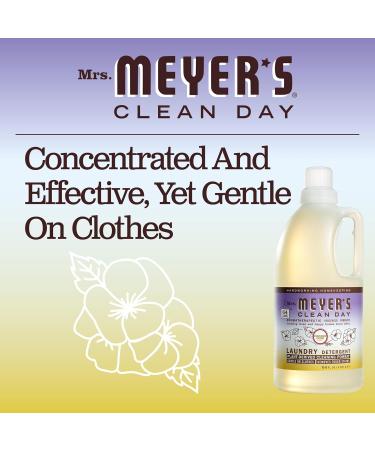 MRS. MEYER'S CLEAN DAY Liquid Laundry Detergent - Biodegradable Essential Oils Compassion Flower 64 oz - Eco-Friendly 64 Loads - Buy Online on SooperMarket.com