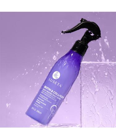 Luseta Biotin & Collagen Heat Protection Spray - Prevent Hair Breakage 8.5oz | Ideal for Men & Women | International Shipping - Buy Online on SooperMarket.com