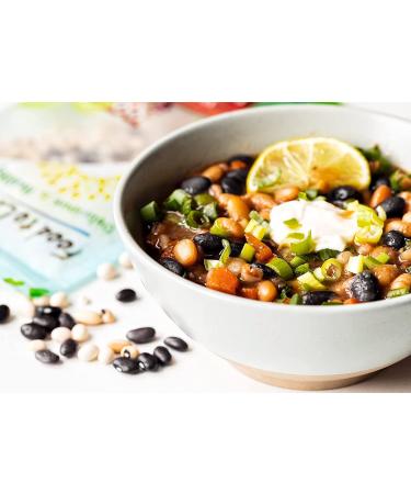 Organic Dry Beans Bundle - 5 LB Black Beans & 5 LB Pinto Beans | Non-GMO, Raw, Vegan, Kosher | Sproutable, Bulk Pack | High in Fiber & Protein | Ideal for Soups, Burritos, Tacos - Buy Online on SooperMarket.com