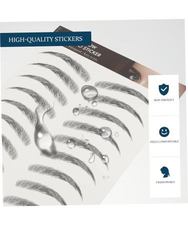 WOFASHPURET Hair- Eyebrows Stickers 10pcs Imitation Eco Eyebrow Sticker 3d Beauty Stickers Eyebrow Lines Natural Eyebrow Tattoo - Buy Online on SooperMarket.com