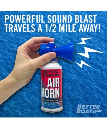 Marine Grade 3.5 oz Air Horn for Boating Safety | Canned Boat Accessories - Buy Online on SooperMarket.com