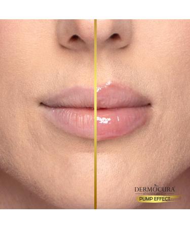 Dermocura Lip Volumizer - Chili Pepper Lip Enlargement Gloss | 5X Transparency | Long-Lasting Instant Plump | Made in Italy - Buy Online on SooperMarket.com