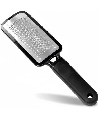 Hanyousheng Callus Remover Callus Remover Foot Made of Stainless Steel Black Callus File Foot File Pedicure Callus Remover for Foot Care Professional Pedicure