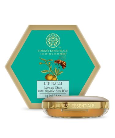 Forest Essentials Luscious Lip Balm Narangi Glaze 4 g