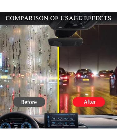 Automotive Oil Film Cleaning Brush Seedhubtok Glass Cleaning Board Hydrophobic Glass Coating for Windshield Anti-Rain Fog Cleaning Glass Brush Improves Clarity and Visibility (A-2Pcs) - Buy Online on SooperMarket.com