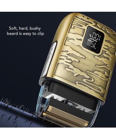 Hair Clippers for Men&Women Electric Hair Trimmer Retro Portable Efficient Dual Head Cordless Beard Trimmer for Home Travel - Buy Online on SooperMarket.com