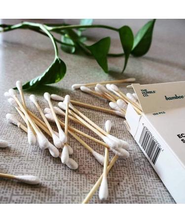 The Humble Co. Natural Bamboo Cotton Swabs (600 count) - Eco-Friendly and Sustainable White Spiral Cotton Buds - Buy Online on SooperMarket.com
