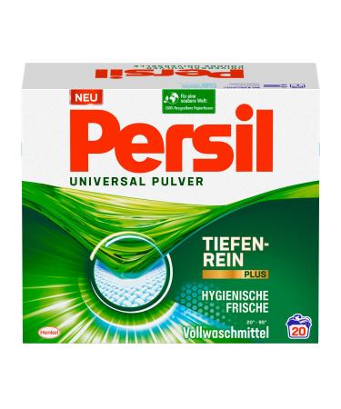 Persil universal powder detergent full detergent with deep-purs-plus technology combats stubborn stains for radiant purity 1.3 kg 1.3 kg (1 Pack)