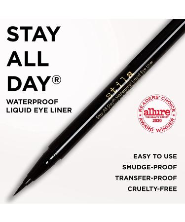 Stila Stay All Day Waterproof Liquid Eye Liner - Dark Brown | Long-lasting  Smudge-proof Eye Makeup - Buy Online on SooperMarket.com