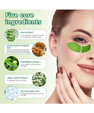 60 PCs Reusable Eye Pads - Anti-Aging Moisture Masks for Puffiness & Dark Circles - Hyaluronic Sea Formula - Buy Online on SooperMarket.com