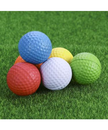 VANZACK Flexible Practice Golf Balls - 6 Pack PU Golfballs for Indoor and Outdoor Training - Buy Online on SooperMarket.com