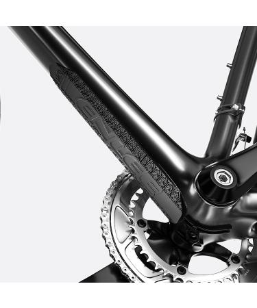 ENLEE Mountain Bike Down Tube Frame Protector | 3M MTB Bicycle Guard | Black | Protect Your Bike from Collision and Scratches - Buy Online on SooperMarket.com