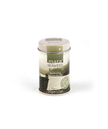 Mara Seaweed Organic Kombu Flakes Tin 30g