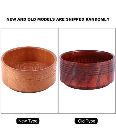 Natural Shaving Soap Cream in Wooden Bowl - Premium Men's Shaving Tool for Razor & Cleansing Foam - Buy Online on SooperMarket.com