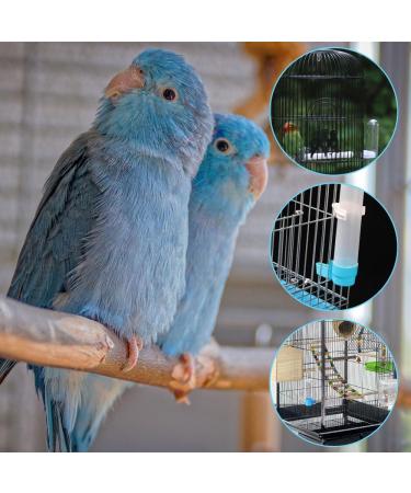 2 PCS Bird Food Drinker Parrot Automatic Water Feeder Bird Drinkers Hanging Bird Water Bottle for Parrot Budgies Parakeet Cockatiels - Buy Online on SooperMarket.com