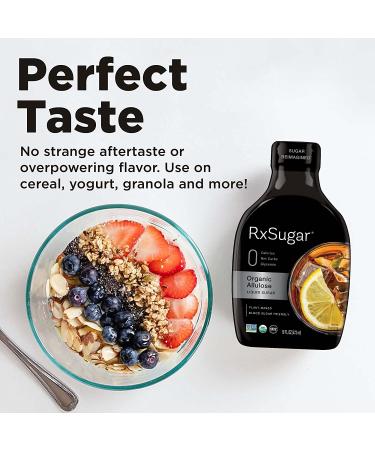 Buy RxSugar Organic Liquid Sugar 16 oz - All-Natural Sweetener - Buy Online on SooperMarket.com
