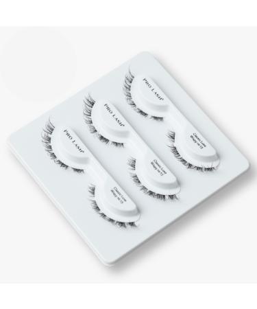 Pro Lash | Professionally Styled Lashes at Home | Easy Application Professional Quality | Waterproof | Lasts up to 10 Days with ProLock Adhesive System | 3 Sets - Classic Luxe Wispy No. 15
