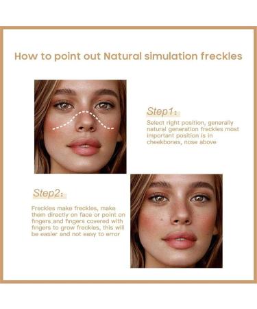 Lovelycat Freckle Pen Faux Freckle Pen Colour Pop Freckle Pen Supernaturally realistic freckles makeup brush Fantastic freckles pen Long-lasting waterproof soft-point absorbent pen for a natural and easy makeup look (Light Brown) - Buy Online on SooperMarket.com