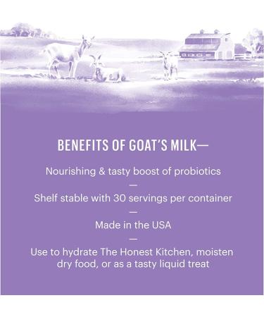 Aurora Pet Bundle Pack (2) The Honest Kitchen Human Grade Instant Goat's Milk with Probiotics Plus AuroraPet Wipes (10 ct) - Buy Online on SooperMarket.com