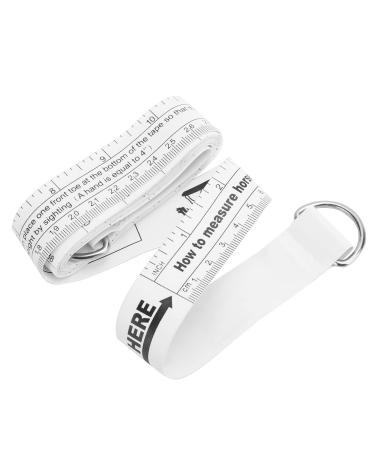 Animal Body Weight Measure Tape Professional Easy to Operate Convenient PVC Plastic Cattle Weight and Height Tape Measure for Friendly Material Farm Equipment