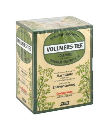 Vollmers tea green oat tea 40 st