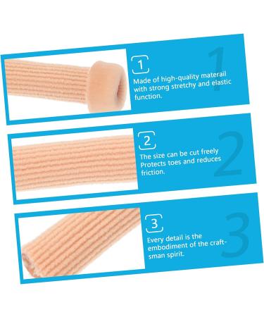 Healifty 2pcs Gel Toe Covers - Silicone High Heel Protectors & Cushions - Buy Online on SooperMarket.com