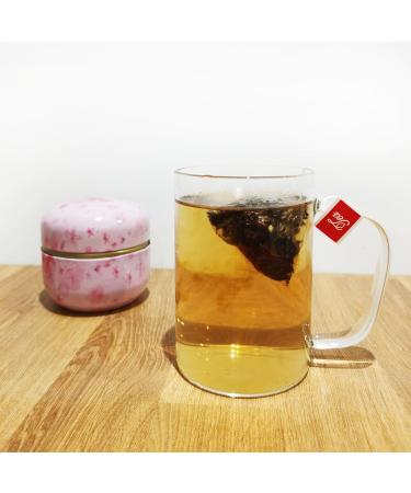 Lychee Rose Tea in Tea Tin with 12 Teabags - Buy Online on SooperMarket.com