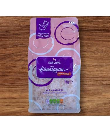 Himalayan Rose Pink Coarse salt | 1 KG | Coarse Salt | - Buy Online on SooperMarket.com