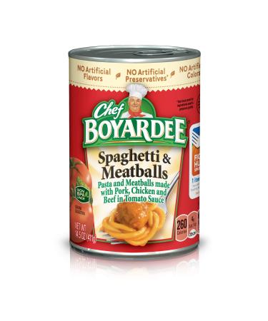 Chef Boyardee Spaghetti and Meatballs 14.5 oz 24 Pack