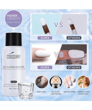 Cooserry Acrylic Nail Kit with Drill - Professional Starter Set for Acrylic Nails Extension and Art Designs - Buy Online on SooperMarket.com