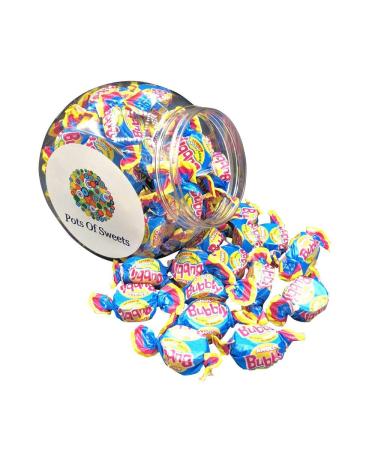 Personalized Customise with Your Own Message or Image 260g Cookie Jar of Anglo Bubbly Bubblegum Sweets