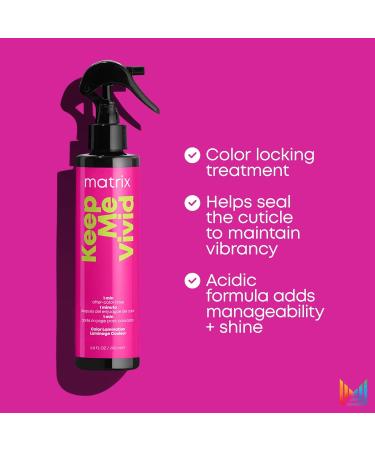 Matrix Keep Me Vivid Color Lamination Spray - Prevents Fading, Nourishing Leave-In Treatment for Color Treated Hair - 5.7 Fl. Oz - Buy Online on SooperMarket.com