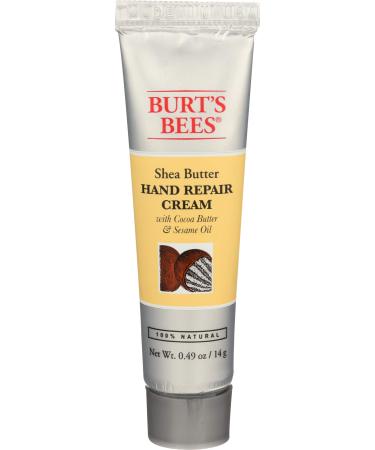 Burt's Bees Shea Butter Hand Repair Cream  0.49 Ounce Cocoa Butter 0.49 Ounce (Pack of 1)