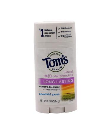 Frankel & Frankel Toms Of Maine Beautiful Earth Long Lasting Deodorant  2.25 Oz