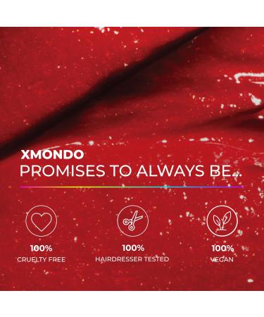 XMONDO Color Fire Red Hair Dye & Mask | Vegan Formula with Bond Boosters & Hyaluronic Acid for Nourishment | 8 Fl Oz | International Shipping Available - Buy Online on SooperMarket.com