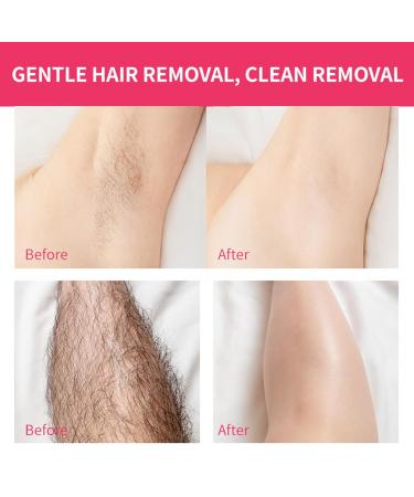 Intimate Hair Removal Gel | Odorless Long-Lasting Cream for Women & Men | At-Home Beauty for Legs Armpits Arms & Bikinizone - Idezek - Buy Online on SooperMarket.com