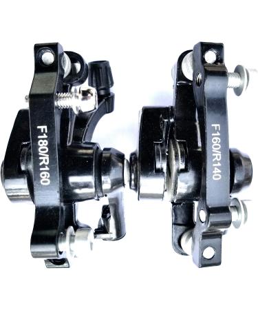 Fat-Cat MTB Bike Mechanical Disc Brake Set - Front & Rear 160mm with Bolts and Cable - TongLi - Buy Online on SooperMarket.com