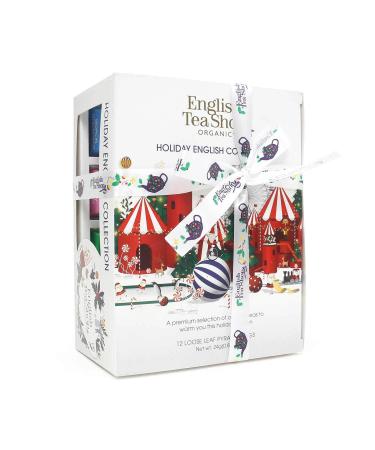 ETS - Tea gift with bow "Holiday Collection White" ORGANIC 12 ORGANIC winter teas