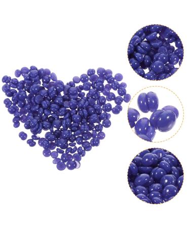 Beavorty 3 packs of wax beans for hair removal hair removal beans Face wax beans hair removal cream waxing sperms for hair removal hard wax pearl beeswax violet 1 piece (1 Pack) purple