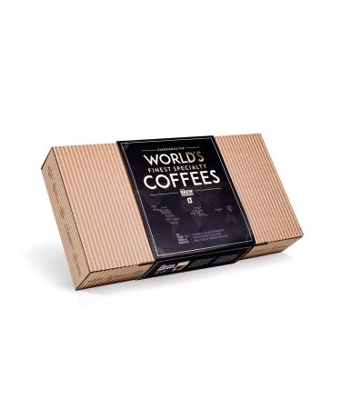 Original Gourmet Coffee Gift Set for Men & Women 10 of The World s Finest Single Estate Specialty & Organic Coffees | Brew & Enjoy Anytime Anywhere | Hamper Style Letterbox Gift Idea for Him & Her Original Gift Box