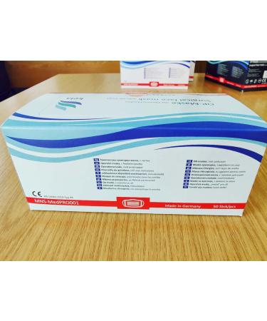 Kela OP Mask 500x - Premium Blue Medical Masks Made in Germany | Oeko-Tex Certified | MNS Type IIR Disposable Respiratory Protection - Buy Online on SooperMarket.com
