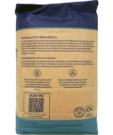 Nature's Gold Premium Baker's Strong White Bread Flour 1.5kg (Pack of 5) - Buy Online on SooperMarket.com