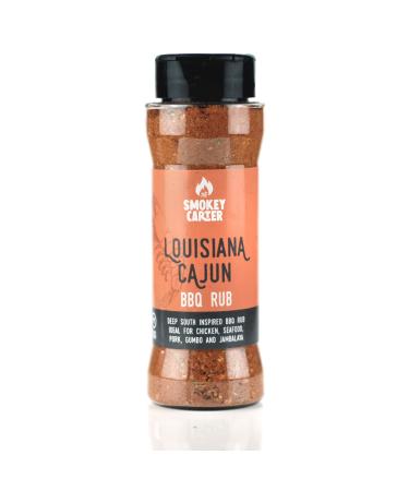 Louisiana Cajun BBQ Rub Shaker | The Smokey Carter | Spicy Deep South Style Seasoning -| No Added Sugar