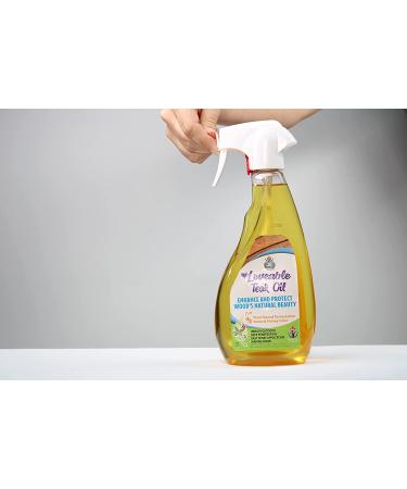 Ecodecors Teak Oil - 16 oz: Protective Sealer & Wood Preserver for Indoor/Outdoor Furniture - Restores Teak, Prevents Deterioration - Buy Online on SooperMarket.com