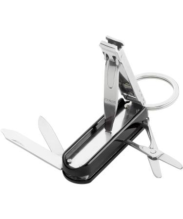 ZWILLING Travel-Sized Manicure Multi-Tool with Keyring - Stainless Steel 60 mm Black | International Shipping Available - Buy Online on SooperMarket.com