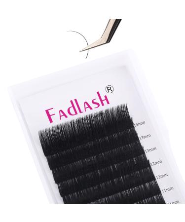 Individual classic 1: 1 eyelash extension 0.12mm C Curl Mix 8-14mm eyelashes Extensions lashes Professional classic individual eyelash extension black natural eyelash extension mix (8-14) 0.12-c