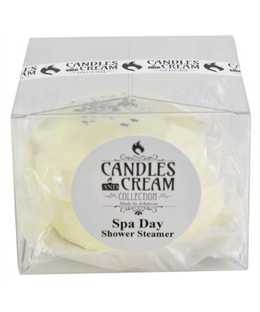 Candles & Cream Spa Day Shower Steamers - Aromatherapy for Stress Relief - Set of 2 - Buy Online on SooperMarket.com